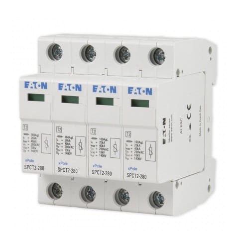 Eaton τύπος 2 (C) 4P 20kA 1.4kV προστατευτικό κύματος GPV-401-226