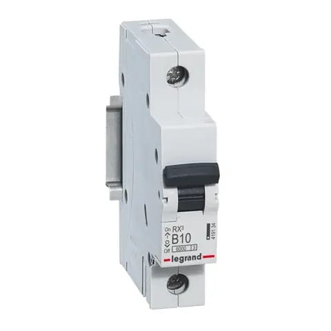 Legrand Μικροδιακόπτης Κυκλώματος B 10A 1P 6kA RX3 GPV-401-229