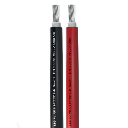 DC ηλιακό καλώδιο 1x6mm2 μαύρο MG Wires Κατηγορία D - CPR PV-200-dc1x6-01