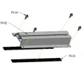 Τραπεζοειδής γέφυρα 60cm H-40 από EPDM για στέγες από τραπεζοειδή λαμαρίνα PV-02-03-03 (5)