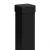 Πάσσαλος περίφραξης 80x80x2 mm, μήκος 2,4 m, μαύρος GPV-700-74 (1)