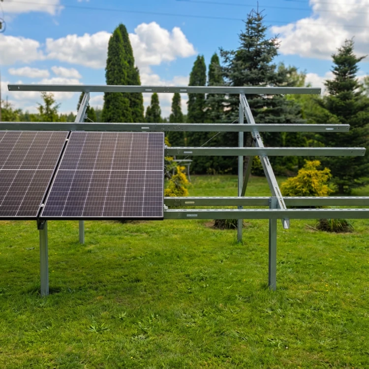 Φωτοβολταϊκή κατασκευή εδάφους Solar KIT N2V Light για 8 πάνελ GPV-N2V-L8 (8)