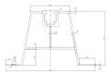 Τραπεζοειδής γέφυρα 40cm H-70 από EPDM για στέγες από τραπεζοειδή λαμαρίνα PV-02-04-02 (2)