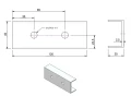 Σύνδεσμος προφίλ 12cm PV-18-02 (2)