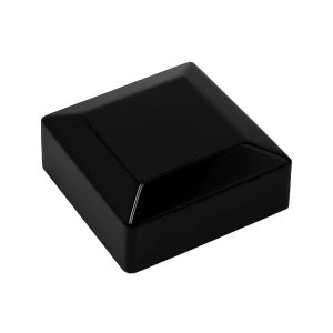 Κάλυμμα καπάκι τάπα για στύλο φράκτη 60x60 μαύρο