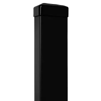Πάσσαλος περίφραξης 60x40x1,2 mm, μήκος 2,0 m, μαύρος RAL 9005