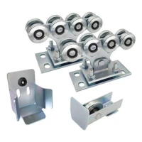 Πακέτο τροχήλιων για προφίλ 68x68 + αξεσουάρ KIT για συρόμενες πύλες