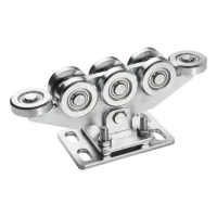 Τρόλεϊ 80/8 χαλύβδινοι τροχοί