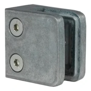 Λαβή γυαλιού 45x45x26 mm, γυαλί 6-10,76 mm, zamak, επίπεδο σύστημα, ακατέργαστη