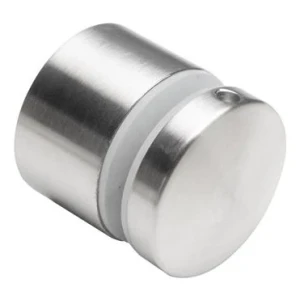 Σύνδεσμος σημειακός για γυαλί fi 50/30/M10x45, γυαλί 8-21,52 mm, AISI 304, επίπεδο σύστημα, σατέν