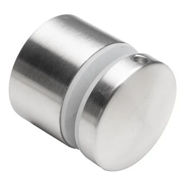 Σύνδεσμος σημειακός για γυαλί fi 50/30/M10x45, γυαλί 8-21,52 mm, AISI 304, επίπεδο σύστημα, σατέν 000-262 (1)