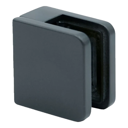 Βάση γυαλιού 45x45x26 mm ανθρακί γυαλί 6-10,76 mm zamak σύστημα επίπεδο βαμμένο 000-269 (1)