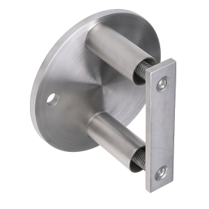 Πλαϊνή στήριξη κολόνας fi 42,4 mm σε σωλήνα fi 100 mm AISI 304 σατέν