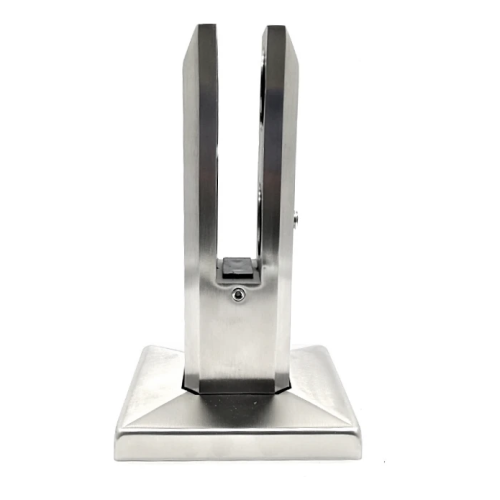 Κατακόρυφος σύνδεσμος γυαλιού spigot 50x50/100x100 mm γυαλί 12-17,52 mm AISI 304 σατέν 000-291 (1)