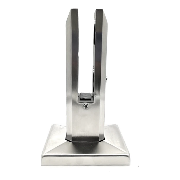 Κατακόρυφος σύνδεσμος γυαλιού spigot 50x50/100x100 mm γυαλί 12-17,52 mm AISI 304 σατέν 000-291 (1)