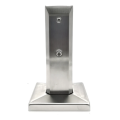 Κατακόρυφος σύνδεσμος γυαλιού spigot 50x50/100x100 mm γυαλί 12-17,52 mm AISI 304 σατέν 000-291 (2)
