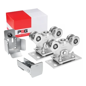 Πακέτο τροχοφόρων KIT για αυτοφερόμενες συρόμενες πύλες 60 + αξεσουάρ