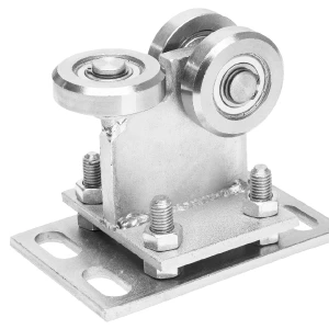 Τρόλεϊ 80 3 ρόδες ατσάλινο για ελαφριές αυτοφερόμενες συρόμενες πύλες