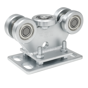 Τροχοφόρο 80 ατσάλινοι τροχοί για συρόμενη πύλη με ρύθμιση 5-τροχός