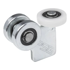 Τρόλεϊ 3 τροχών για ανηρτημένες πύλες για προφίλ 50x50 2 ατσάλινοι τροχοί + 1 τροχός από πλαστικό