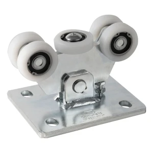 Τροχήλατο για αλουμινένιο προφίλ 5 τροχών με τροχούς από πλαστικό