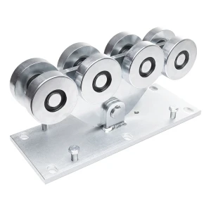 Τρόλεϊ 8 τροχών για συρόμενες πύλες ράγας 6V.140