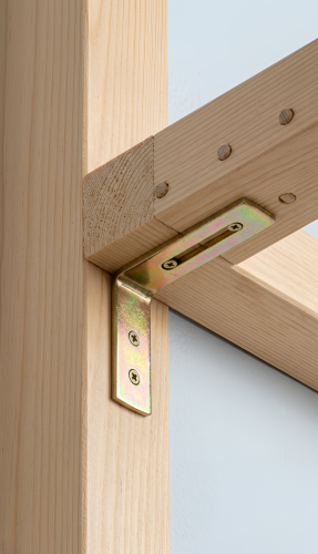 Γωνιακός σύνδεσμος με ρύθμιση KR 1 75x65x20x3,0 γαλβανικός ψευδάργυρος χρυσός 000-345 (2)