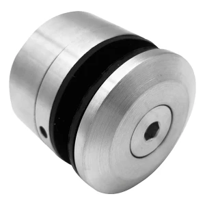 Σημειακό στήριγμα γυαλιού 8-16,76mm fi 48/26/M10x38 με άλεν AISI304 σατινέ επίπεδο σύστημα