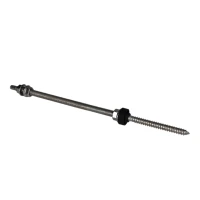 Βίδα με διπλό σπείρωμα για προσαρμογείς και τρίγωνα - M10x300