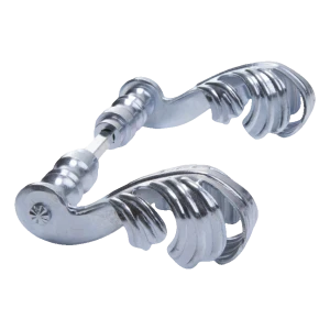 Postal – σφυρήλατο πόμολο για πόρτες και πορτάκια H135×L90 mm σετ γαλβανισμένο