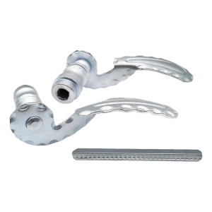 Postal – διακοσμητικό χερούλι πόρτας γαλβανισμένο 142 mm – κομπλέ με άξονα