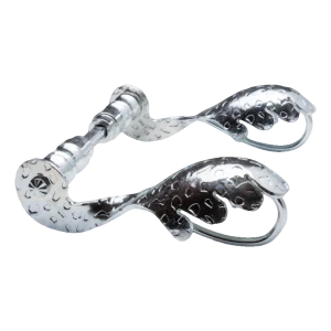 Postal – γαλβανισμένη σφυρήλατη χειρολαβή φράχτη H165 × L85 mm, κομπλέ με άξονα