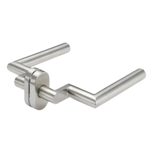 PSG Katania – χερούλι πόρτας από ανοξείδωτο ατσάλι με ωοειδή ταμπέλα και απόσταση