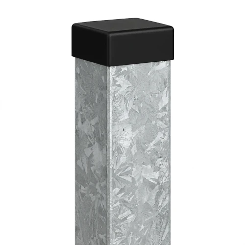 Στύλος περίφραξης 80x80x2 mm, μήκος 2,4 m, γαλβανιζέ 000-489 (1)