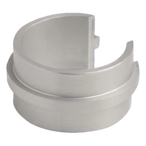 Σύνδεσμος κουπαστής Kozza για αλουμινένια στρογγυλή λαβή φ 40 mm 180°