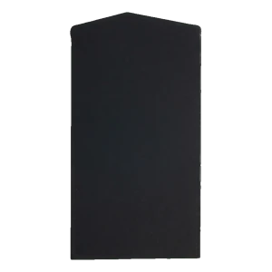 Πλευρική τάπα Kozza για προφίλ γυάλινου κιγκλιδώματος KE 100 – σκούρο γκρι