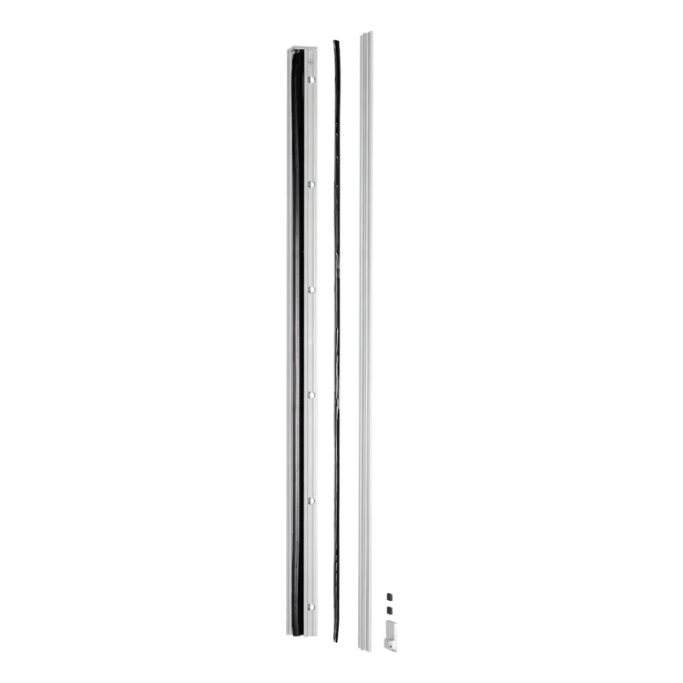 Kozza KB5000 – πλήρες γαλλικό μπαλκόνι αλουμινίου H1100 mm, γυαλί 16–17,52 mm, ματ ανοδίωση 000-851 (3)