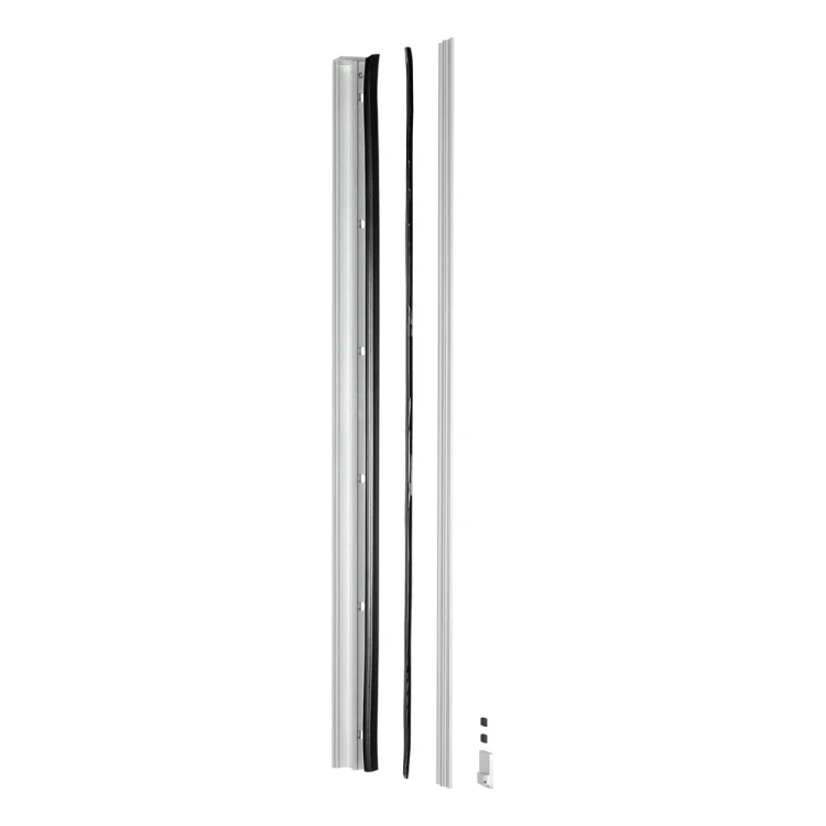 Kozza KB5000 – πλήρες γαλλικό μπαλκόνι αλουμινίου H1100 mm, επίπεδο σύστημα, ματ ανοδίωση 000-850 (3)