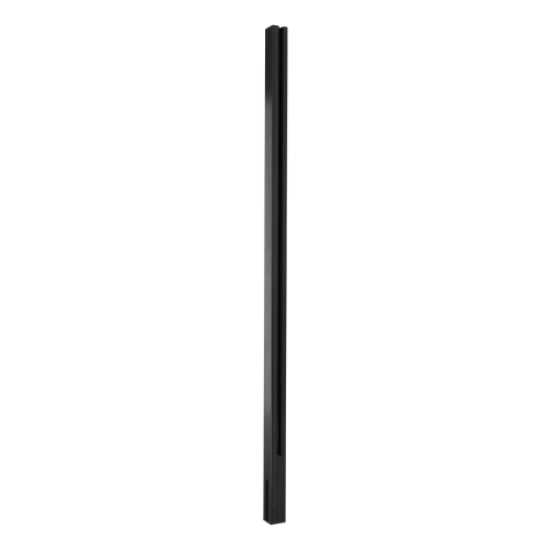 Στύλος γωνιακός κιγκλιδώματος 45x45x1283mm γυαλί 8,72mm σκούρο γκρι Kozza KR7500 000-890 (1)