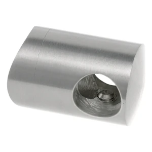 PSG διαμπερής στήριγμα κιγκλιδώματος για ράβδο φ12 mm – σωλήνα 42,4 mm AISI 316 σατινέ