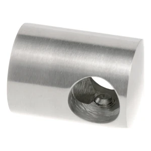 PSG στήριγμα διαπερατό κιγκλιδώματος φ 14 mm για επίπεδη επιφάνεια – ανοξείδωτος χάλυβας AISI 304 σατινέ