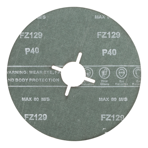 Starflex FZ129 – δίσκος ίνας ζιρκονίου P40 125 mm για ανοξείδωτο χάλυβα 000-912 (2)