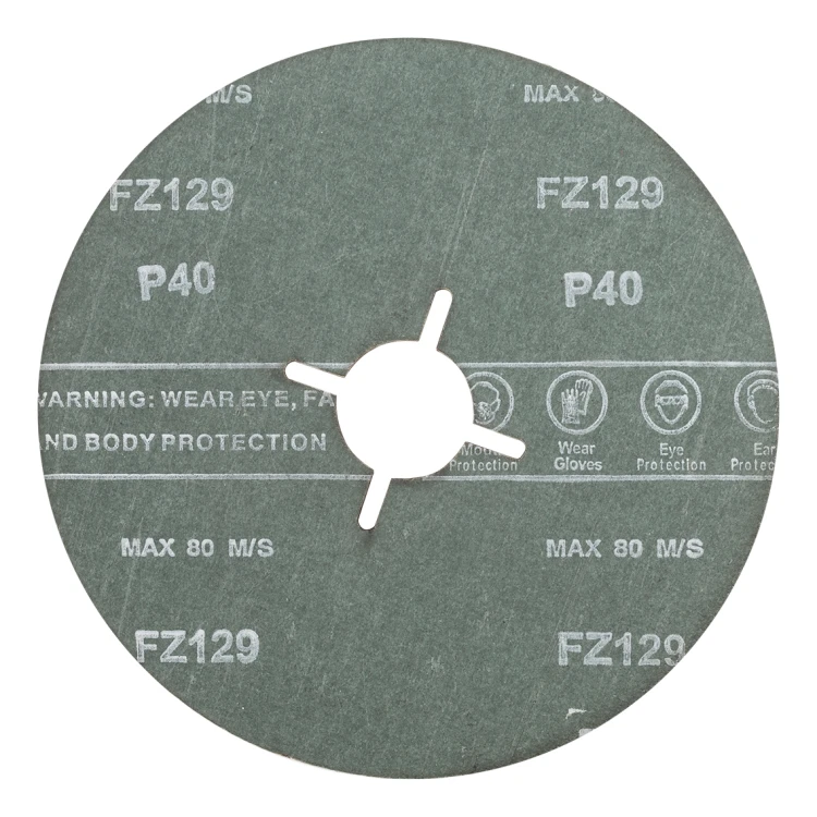 Starflex FZ129 – δίσκος ίνας ζιρκονίου P40 125 mm για ανοξείδωτο χάλυβα 000-912 (2)