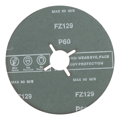 Starflex FZ129 – ινώδης δίσκος ζιρκονίου P60 για ανοξείδωτο χάλυβα 125 mm 000-914 (2)