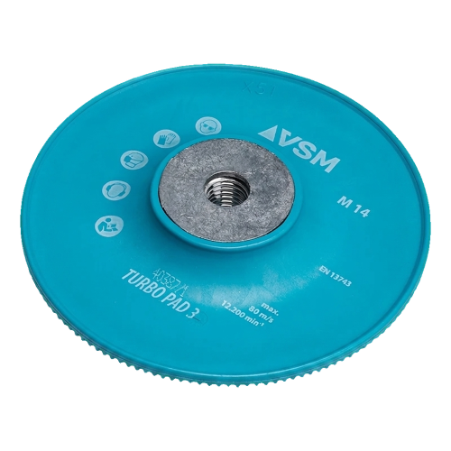 VSM Turbo Pad 3 – ραβδωτή υπόθεση για δίσκους ινών 125 mm M14 000-933 (2)