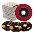 Starflex HD – κεραμικός δίσκος φλάπας T29 125 mm για χάλυβα και INOX, κοκκομετρία 40 000-940 (4)