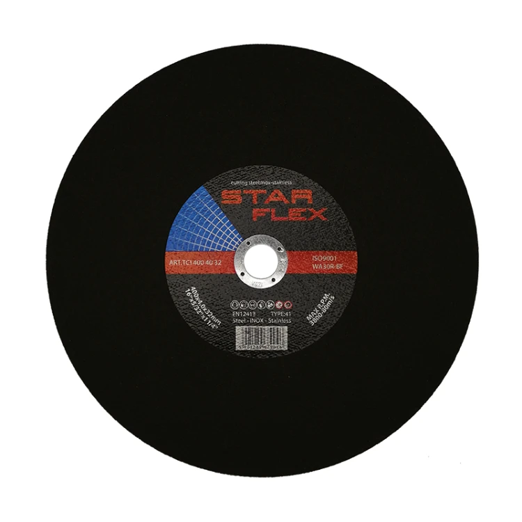 Starflex δίσκος κοπής για χάλυβα και INOX T41 400×4,0×32 mm WA30R-BF 000-952 (1)