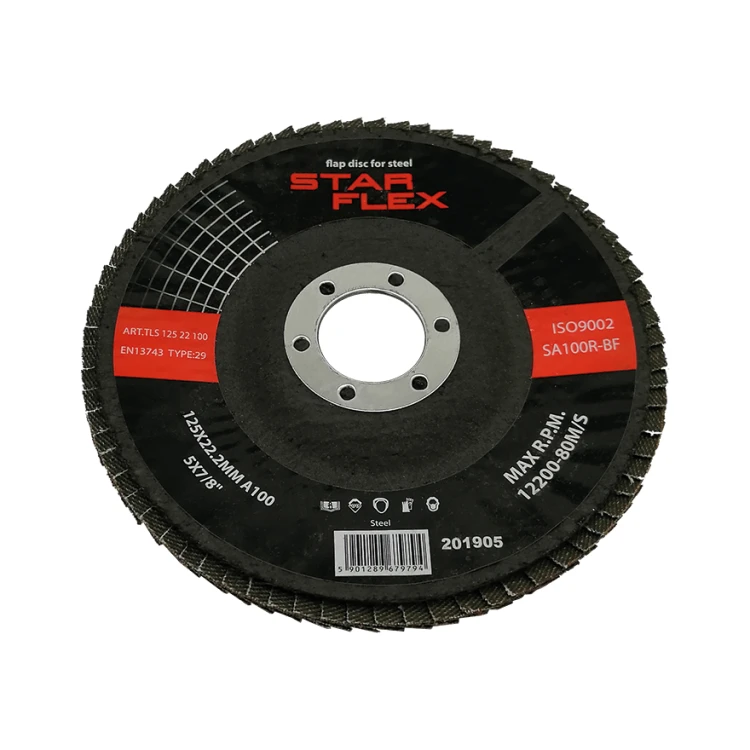 Starflex λαμελοδίσκος T29 125 mm για χάλυβα – κοκκομετρία 100 000-969 (1)