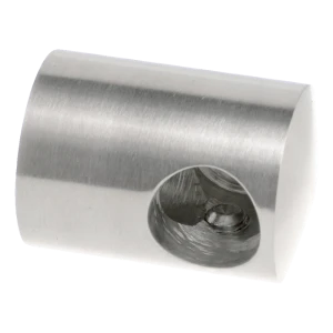 PSG αριστερή τελική στήριξη κιγκλιδώματος για ράβδο φ12 mm – ανοξείδωτος χάλυβας AISI 304 γυαλιστερό