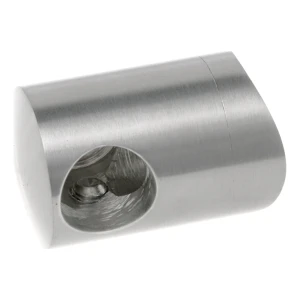 PSG λαβή τερματισμού δεξιά κουπαστής για ράβδο φ12 mm σε σωλήνα 42,4 mm – ανοξείδωτος χάλυβας AISI 304 γυαλιστερό φινίρισμα